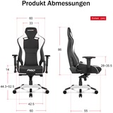 AKRacing Master PRO gamestoel Zwart/grijs