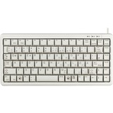 CHERRY G84-4100 Compact-Keyboard, toetsenbord Wit, US lay-out, Cherry Mechanisch