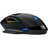 Corsair DARK CORE RGB PRO  gaming muis Zwart, 18.000 dpi, RGB leds