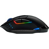 Corsair DARK CORE RGB PRO  gaming muis Zwart, 18.000 dpi, RGB leds