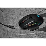 Corsair DARK CORE RGB PRO  gaming muis Zwart, 18.000 dpi, RGB leds