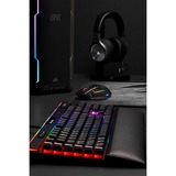 Corsair DARK CORE RGB PRO  gaming muis Zwart, 18.000 dpi, RGB leds