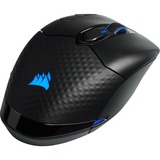 Corsair DARK CORE RGB PRO  gaming muis Zwart, 18.000 dpi, RGB leds