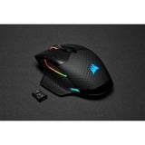 Corsair DARK CORE RGB PRO gaming muis Zwart, 18.000 dpi, RGB leds