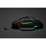 Corsair DARK CORE RGB PRO gaming muis Zwart, 18.000 dpi, RGB leds