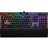 Corsair K70 RGB MK.2 Low Profile RAPIDFIRE Mechanical Gaming Keyboard Zwart, US lay-out, Cherry MX Speed Silver, RGB leds
