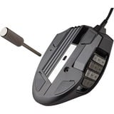 Corsair Scimitar RGB ELITE gaming muis Zwart, 18.000 dpi, RGB leds