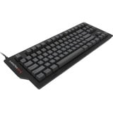Das Keyboard 4C TKL mechanische toetsenbord, gaming toetsenbord Zwart, US lay-out, Cherry MX Brown, PBT keycaps
