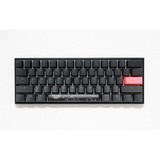 Ducky Mecha Mini RGB, gaming toetsenbord Zwart, US lay-out, Cherry MX Speed Silver, RGB leds, 60%, PBT Double Shot