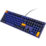 Ducky One 2 Horizon DKON1808, gaming toetsenbord Donkerblauw/blauw, US lay-out, Cherry MX Brown, PBT double-shot
