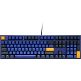 Ducky One 2 Horizon DKON1808, gaming toetsenbord Donkerblauw/blauw, US lay-out, Cherry MX Brown, PBT double-shot