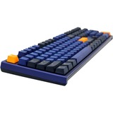 Ducky One 2 Horizon DKON1808, gaming toetsenbord Donkerblauw/blauw, US lay-out, Cherry MX Brown, PBT double-shot