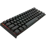 Ducky One 2 Mini RGB DKON1861ST, gaming toetsenbord Zwart/wit, US lay-out, Cherry MX Blue, MX Blue, US Lay-out, RGB leds, 60%, PBT Double Shot