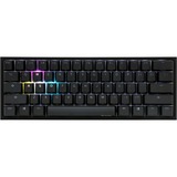 Ducky One 2 Mini RGB DKON1861ST, gaming toetsenbord Zwart/wit, US lay-out, Cherry MX Blue, MX Blue, US Lay-out, RGB leds, 60%, PBT Double Shot