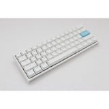 Ducky One 2 Mini RGB Pure White DKON1861ST, gaming toetsenbord Wit, US lay-out, Cherry MX Speed Silver, MX Silver, US Lay-out, RGB leds, 60%, PBT Double Shot