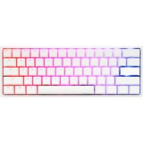 Ducky One 2 Mini RGB Pure White, gaming toetsenbord Wit, US lay-out, Cherry MX Brown, RGB leds, 60%, PBT Double Shot