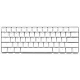 Ducky One 2 Mini RGB Pure White, gaming toetsenbord Wit, US lay-out, Cherry MX Silent, RGB leds, 60%, PBT Double Shot