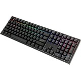 Ducky One 2 RGB DKON1808ST, gaming toetsenbord US lay-out, Cherry MX Silent Red, RGB leds, PBT double-shot