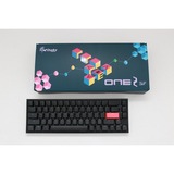 Ducky One 2 SF, gaming toetsenbord Zwart/wit, US lay-out, Cherry MX Speed Silver, SMD RGB leds, 65%, PBT Double Shot