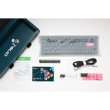 Ducky One 2 SF, gaming toetsenbord Zwart/wit, US lay-out, Cherry MX Speed Silver, SMD RGB leds, 65%, PBT Double Shot