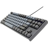 Ducky One 2 Skyline TKL DKON1887, gaming toetsenbord antraciet/grijs, US lay-out, Cherry MX Red, TKL, PBT Double Shot