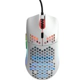 Glorious Model O gaming muis Hoogglans wit, 12.000 dpi, RGB leds