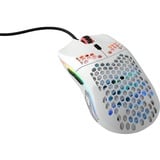 Glorious Model O gaming muis Hoogglans wit, 12.000 dpi, RGB leds