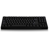 Leopold FC750RN PD, toetsenbord Zwart/paars, US lay-out, Cherry MX Brown, MX Brown, US lay-out, TKL, PBT Double Shot, OEM Profile