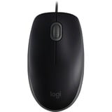 Logitech B110 Silent muis Zwart, 1000 DPI