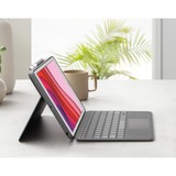 Logitech Combo Touch for iPad (7th generation)  tablethoes Zwart, QWERTY - UK layout