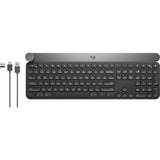 Logitech Craft, toetsenbord Donkergrijs, US lay-out, Bluetooth