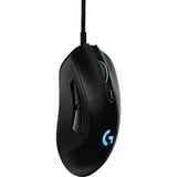 Logitech G403 HERO gaming muis Zwart, 100 - 25.600 dpi, RGB leds