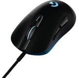 Logitech G403 HERO gaming muis Zwart, 100 - 25.600 dpi, RGB leds