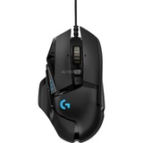Logitech G502 HERO High Performance Gaming Mouse Zwart, 100 - 25.600 dpi, RGB leds