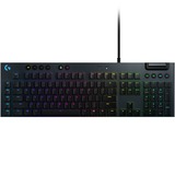 Logitech G815 LIGHTSYNC RGB Mechanical Gaming Keyboard Zwart, GL Tactile, RGB leds