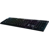 Logitech G915 LIGHTSPEED Wireless RGB Mechanical Gaming Keyboard Zwart, US lay-out, GL Tactile, RGB leds, Bluetooth