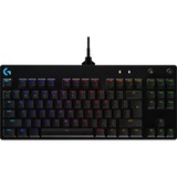 Logitech G PRO Mechanical Gaming Keyboard Zwart, US lay-out, GX Blue (Clicky), TKL