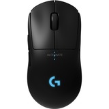 Logitech G PRO draadloze gaming muis Zwart, 100 - 25.600 dpi, LIGHTSPEED