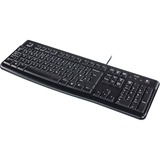 Logitech Keyboard K120 for Business US-International lay-out (QWERTY), Rubberdome