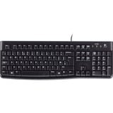 Logitech Keyboard K120 for Business, toetsenbord US-International, Rubberdome