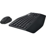 Logitech MK850 Performance Draadloze toetsenbord- en muiscombinatie, desktopset Zwart, US lay-out