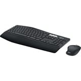 Logitech MK850 Performance Draadloze toetsenbord- en muiscombinatie, desktopset Zwart, US lay-out