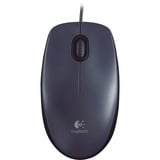 Logitech Mouse M90 Donkergrijs, 1000 dpi, Retail