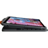 Logitech Slim Folio voor iPad (7e generatie) tablethoes Zwart, Bluetooth Low Energy