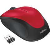 Logitech Wireless Mouse M235 Rood, Nano-ontvanger, Retail