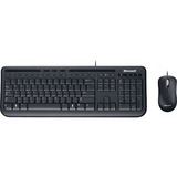 Microsoft Wired Desktop 600 For Business, desktopset Zwart, US lay-out, 800 dpi
