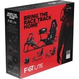 Next Level Racing F-GT Lite Foldable racing simulator Zwart/rood
