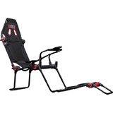 Next Level Racing F-GT Lite Foldable racingsimulator Zwart/rood