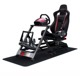 Next Level Racing GTtrack Simulator Cockpit racingsimulator Zwart