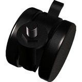 Next Level Racing Lockable Castor Wheels wielen set Zwart, 10 stuks